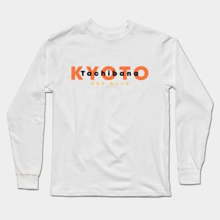 Kyoto Tachibana Long Sleeve T-Shirt